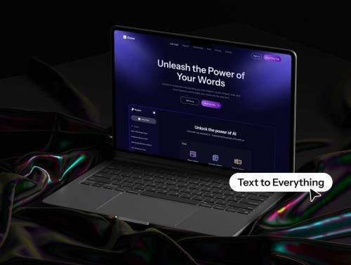 'Aiyaiya - AI SaaS Landing Page'