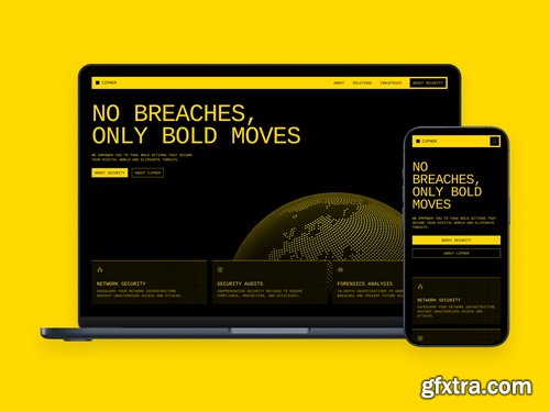 Craftwork Design - Cipher Company Website - Figma