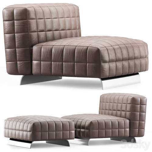 '3dsky Pro - Minotti Twiggy Armchair | Armchair Minotti Twiggy'