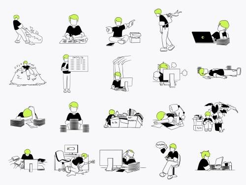 'Deadline Boys Illustrations'