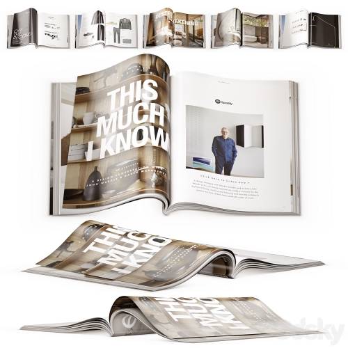 '3dsky Pro - Open magazines EST Architecture And Design Open Magazines Set 2'