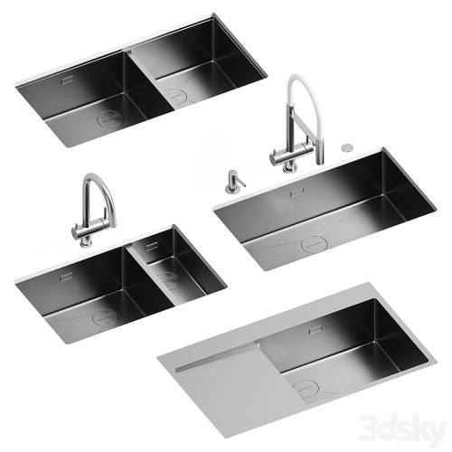 '3dsky Pro - Sinks and faucets Omoikiri' '3dsky Pro - Sinks and faucets Omoikiri'