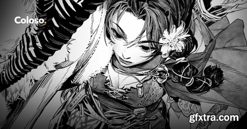 Coloso - Monochrome Illustration Techniques: Lines, Planes, and Perspective