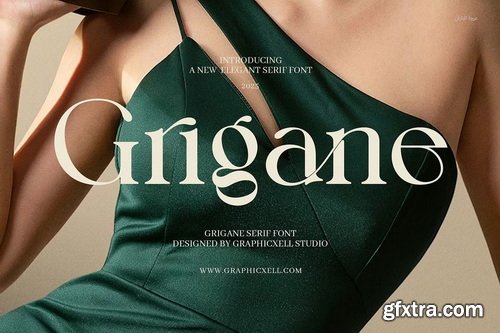 CreativeMarket - Grigane Elegant Serif Font CreativeMarket - Grigane Elegant Serif Font