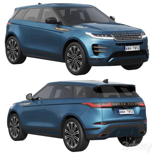 '3dsky Pro - Land Rover Range Rover Evoque 2024' '3dsky Pro - Land Rover Range Rover Evoque 2024'
