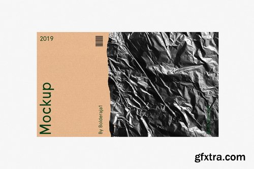 CreativeMarket - CHROME - Foil Stationary Mockup - 3386783