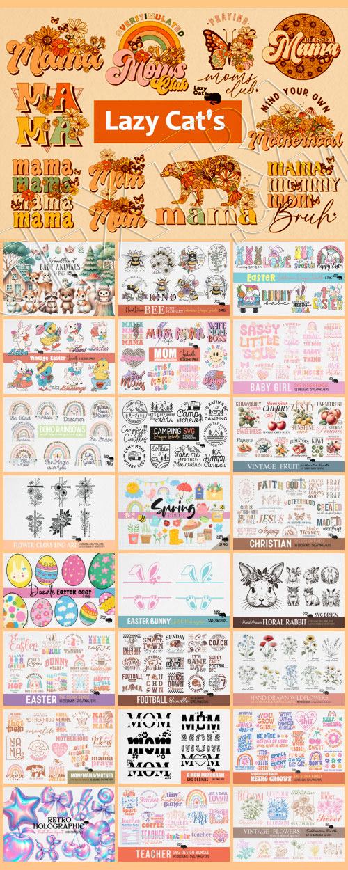 Lazy Cat's 25 Seasonal Celebration Bundles