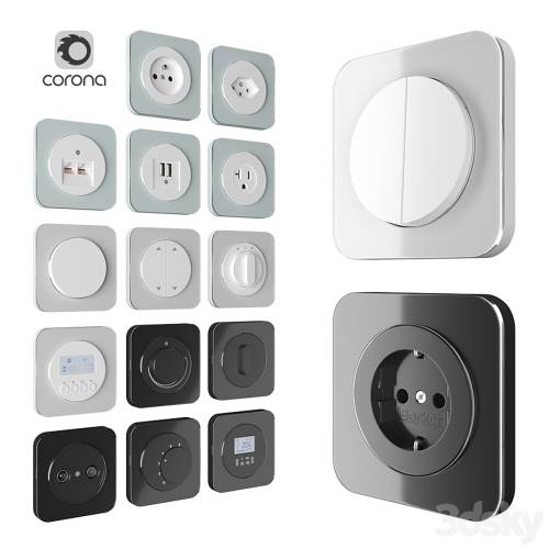 '3dsky Pro - Berker Serie R1 Glass'