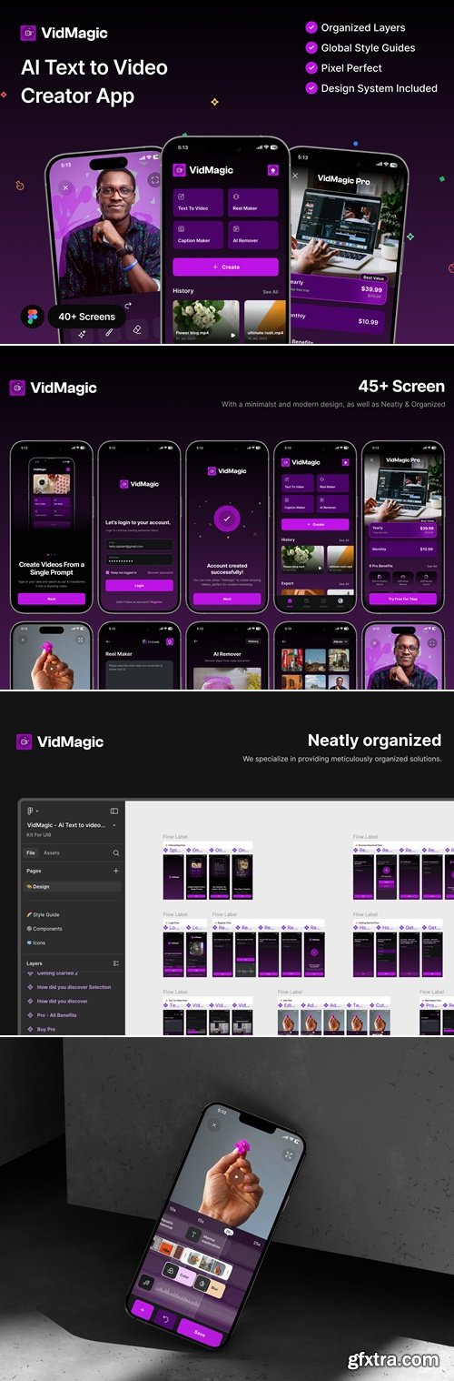 VidMagic - AI Text to video creator app