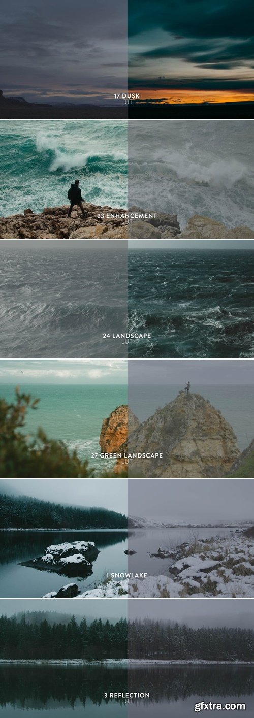 Bounce Color - Moody LUT Pack