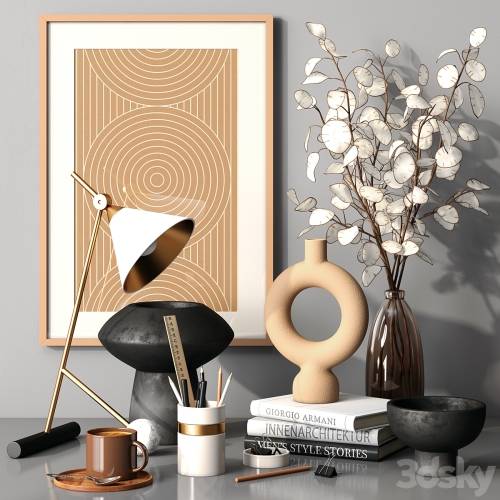 '3dsky Pro - Decor set LUNARIA'