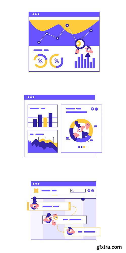 Craftwork Design - Interfaces Illustrations
