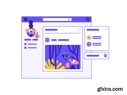 Craftwork Design - Interfaces Illustrations