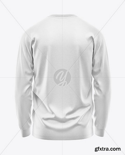 YellowImages - Men\'s Long Sleeve Raglan T-Shirt Mockup - 119993