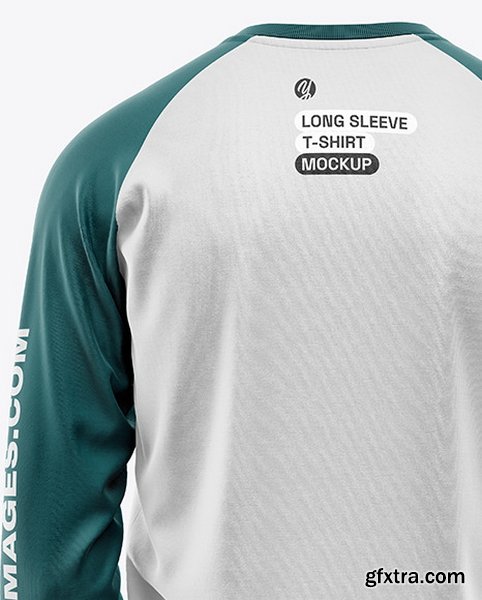 YellowImages - Men\'s Long Sleeve Raglan T-Shirt Mockup - 119993