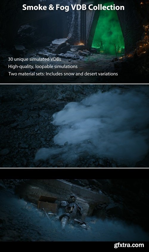 Fab - Desert & Snow VDB Collection Vol.2 v5.3+