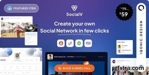 Themeforest - SocialV - Social Network and Community BuddyPress Theme 38612588 v2.1.0 - Nulled