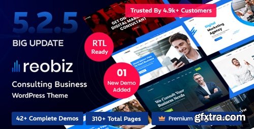 Themeforest - Reobiz - Consulting Business WordPress Theme 26702860 v5.2.5