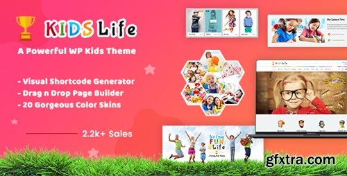 Themeforest - Kids Life v4.9 - Children School Theme 10068328