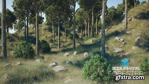3DQUAKERS – Forester v1.5.5a Win+ Expansion Pack v1+v2 for Cinema 4D