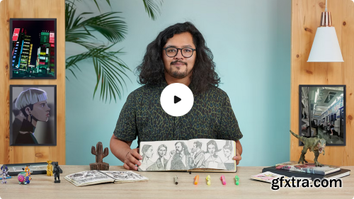 Domestika - Sketchbooking for Beginners: Learn to Draw Your Surroundings