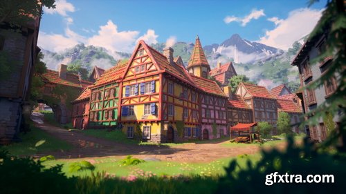 Artstation - Modeng Stylized Scene Creation In Unreal Engine Course
