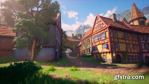 Artstation - Modeng Stylized Scene Creation In Unreal Engine Course
