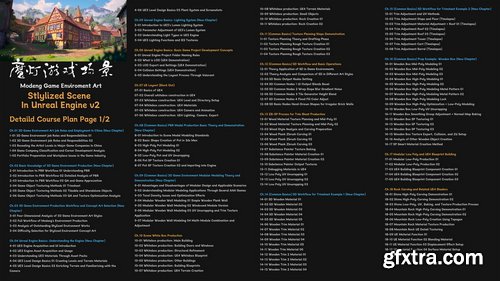 Artstation - Modeng Stylized Scene Creation In Unreal Engine Course