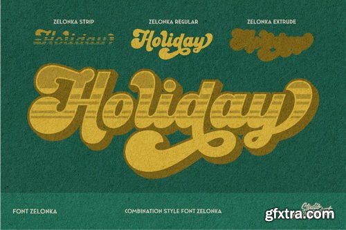 Zelonka Font Family