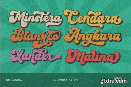 Zelonka Font Family