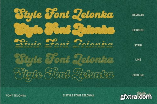 Zelonka Font Family