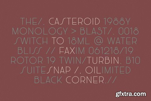 CreativeMarket - CROSSHORN Font