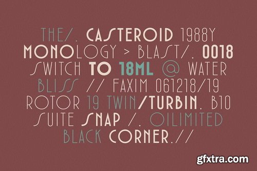 CreativeMarket - CROSSHORN Font