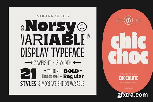 CreativeMarket - Norsy - Variable Display