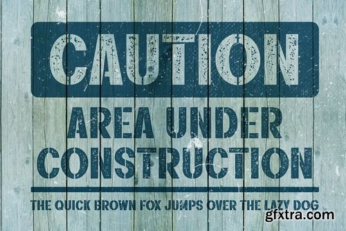 CreativeMarket - Rustline a Distressed Font