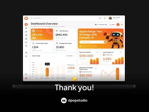 'Campify - Marketplace Dashboard UI KIT'