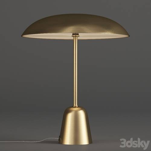 '3dsky Pro - John Lewis LED Table Lamp Satin Brass'