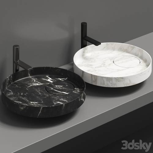 '3dsky Pro - Falper Eccentrico Washbasins'