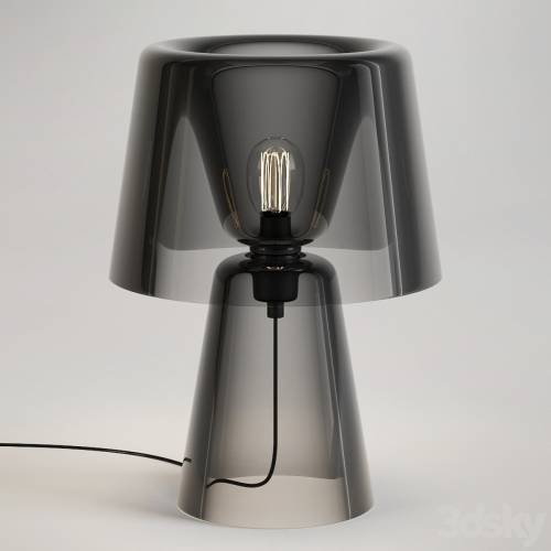 '3dsky Pro - John Lewis Large Glass Table Lamp Smoke' '3dsky Pro - John Lewis Large Glass Table Lamp Smoke'