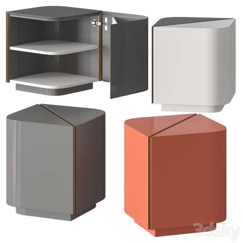 '3dsky Pro - Meridiani Dimitri Bedside Table' '3dsky Pro - Meridiani Dimitri Bedside Table'