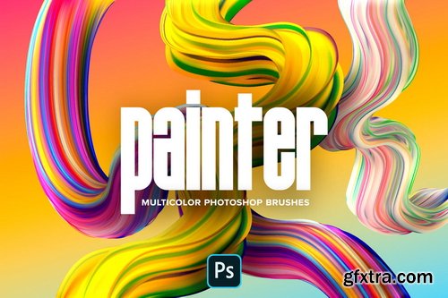 Chromasupply - Painter: Multicolor Brushes (Photoshop)