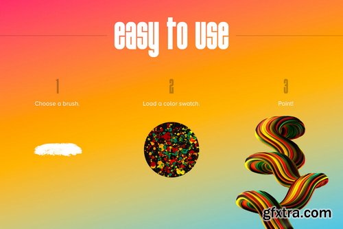 Chromasupply - Painter: Multicolor Brushes (Photoshop)