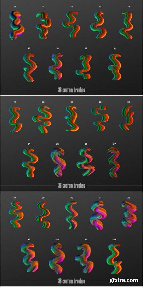 Chromasupply - Painter: Multicolor Brushes (Photoshop)