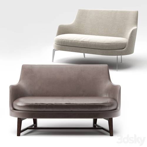 '3dsky Pro - Flexform Guscio Sofa'