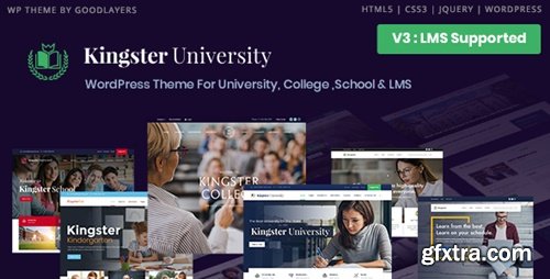 Themeforest - Kingster v3.2.4 - Education WordPress For University, College and School 22473937