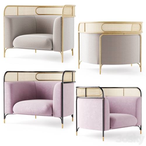 '3dsky Pro - Targa lounge chair / GamFratesi'