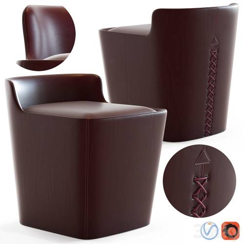 '3dsky Pro - Ulivi Basket Pouf'