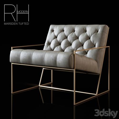 '3dsky Pro - Restoration Hardware Modern - Marsden Tufted'