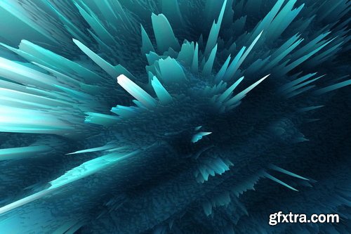 Rulebyart - Big Bang Exploding Color Textures 1