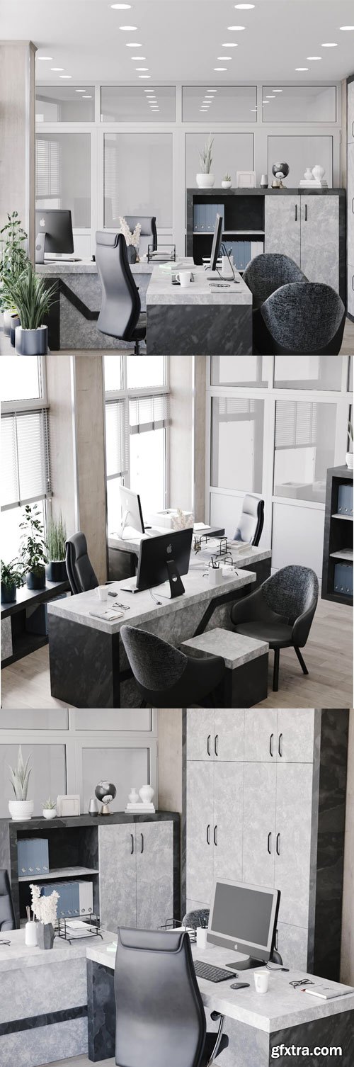 Small office -3D Scene Small office -3D Scene